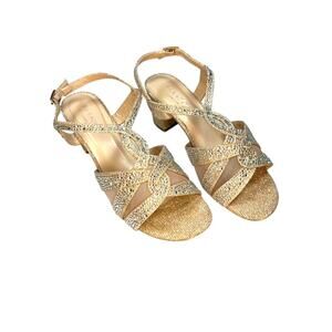 Paradox London Nadia‎ - Women's Sandal 7.5 Champagne
